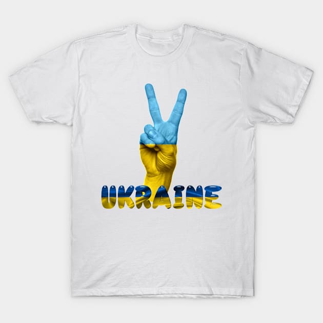 Stand With Ukraine ! T-Shirt by DeVerviers